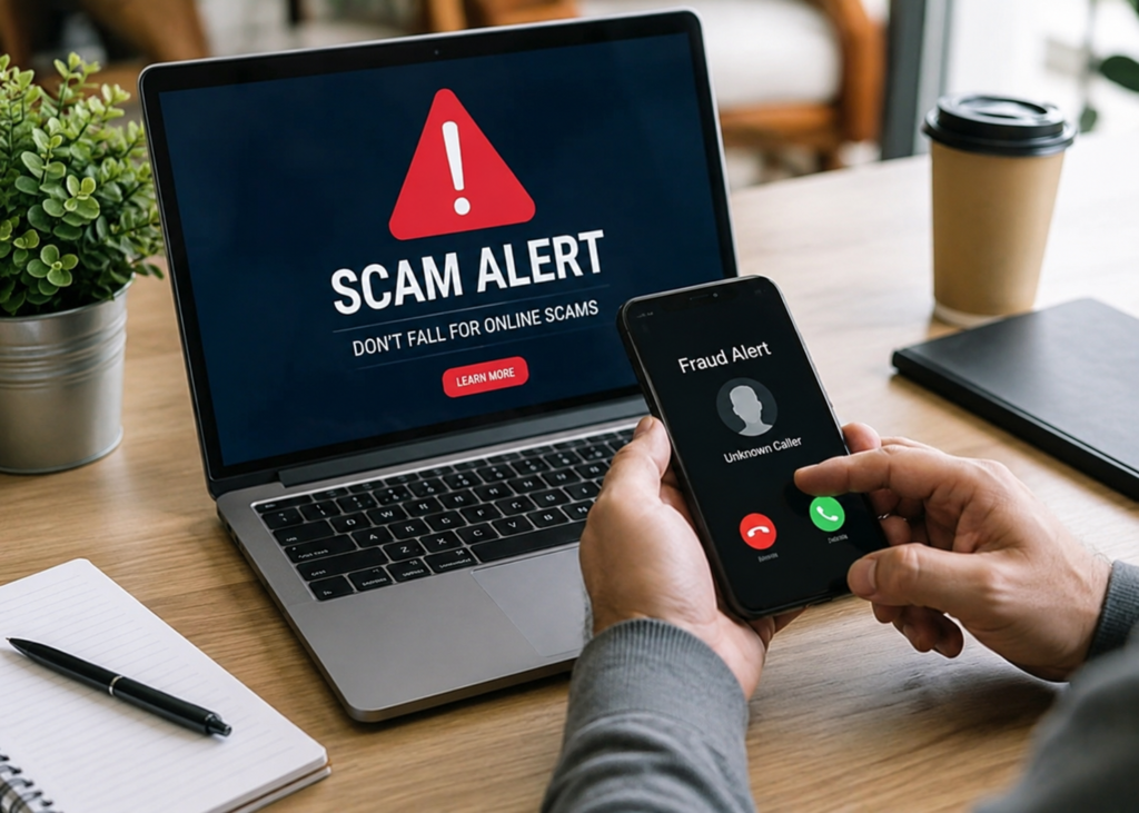 Digital fraud scams